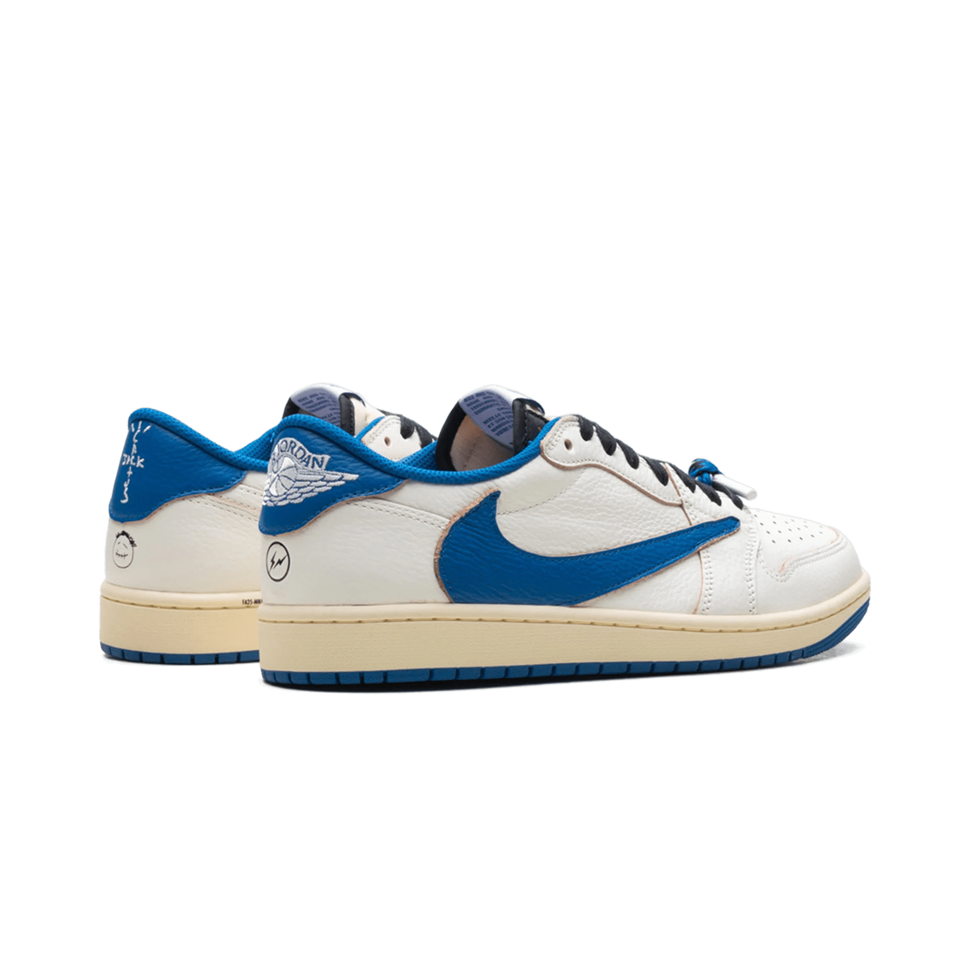 Jordan 1 Retro Low OG Fragment x Travis Scott Sail Military Blue - Bucharest Kicks