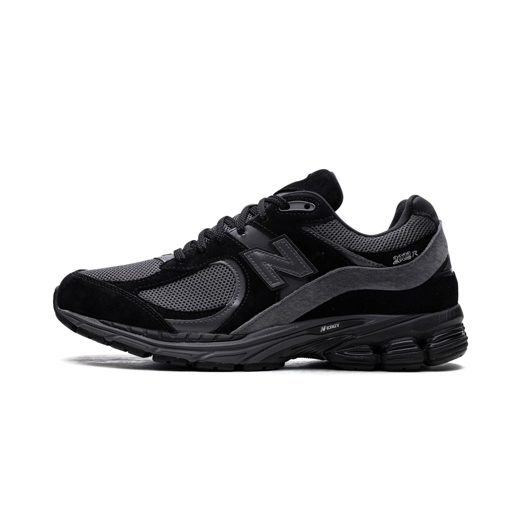 New Balance 2002R Black Dark Grey - Bucharest Kicks