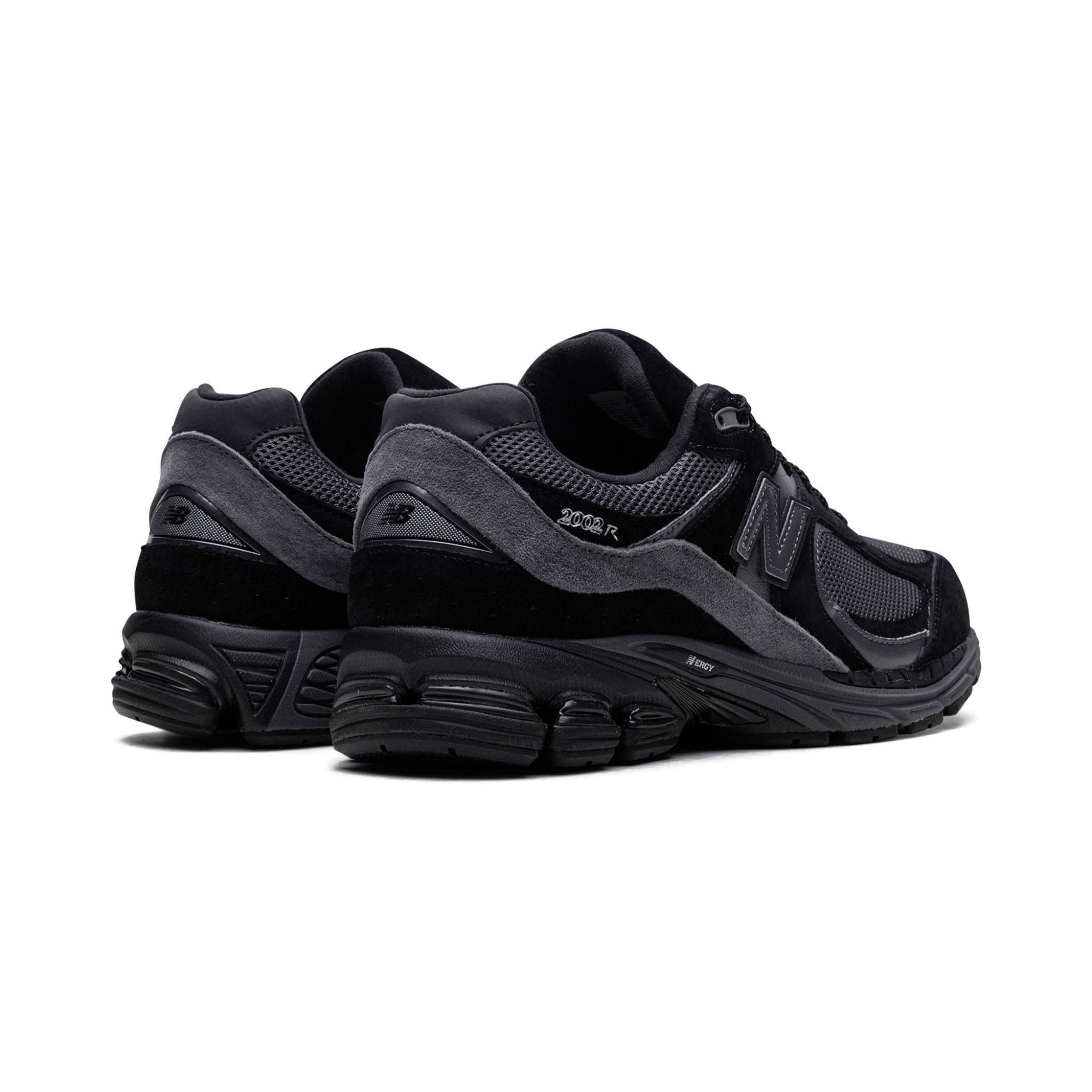 New Balance 2002R Black Dark Grey - Bucharest Kicks