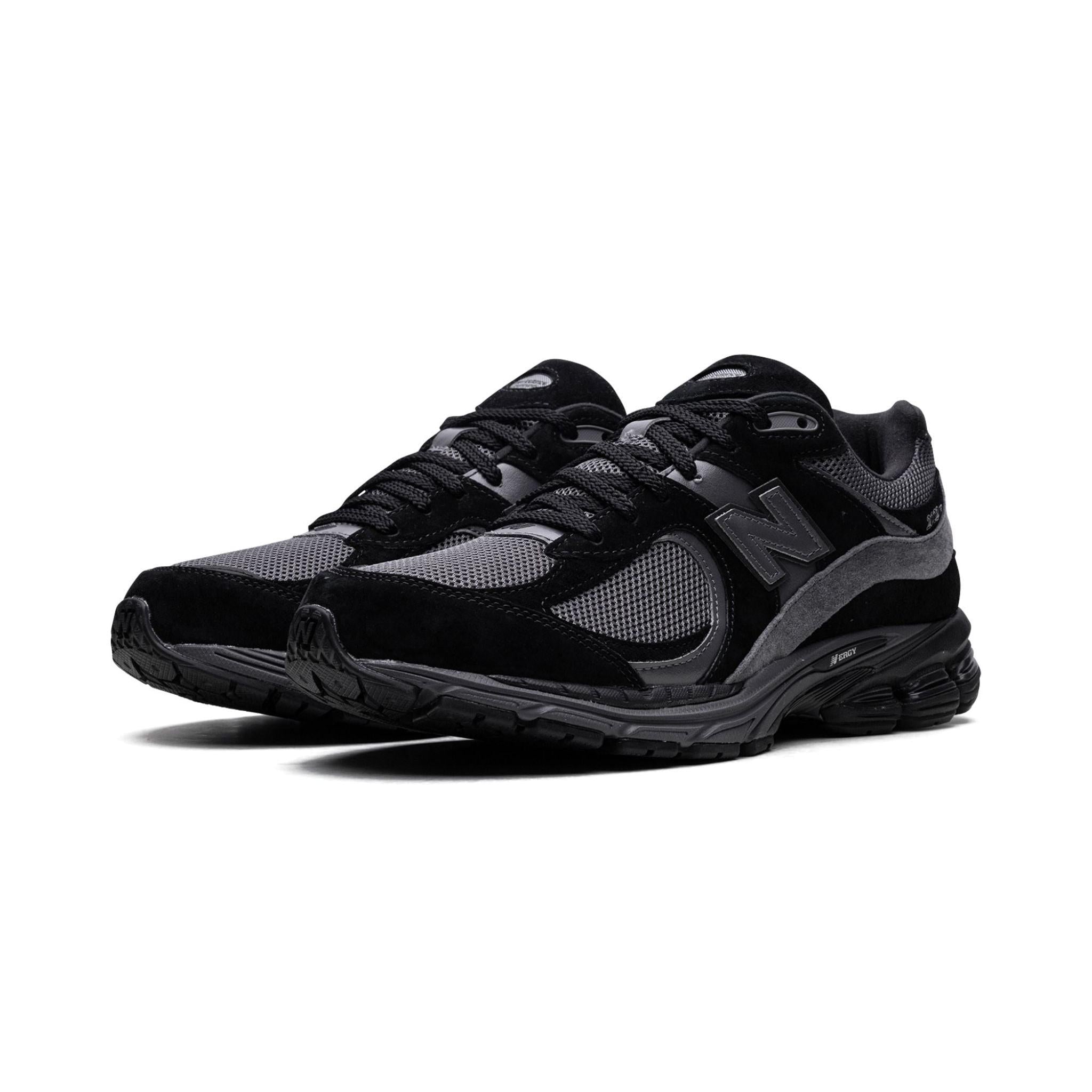 New Balance 2002R Black Dark Grey - Bucharest Kicks