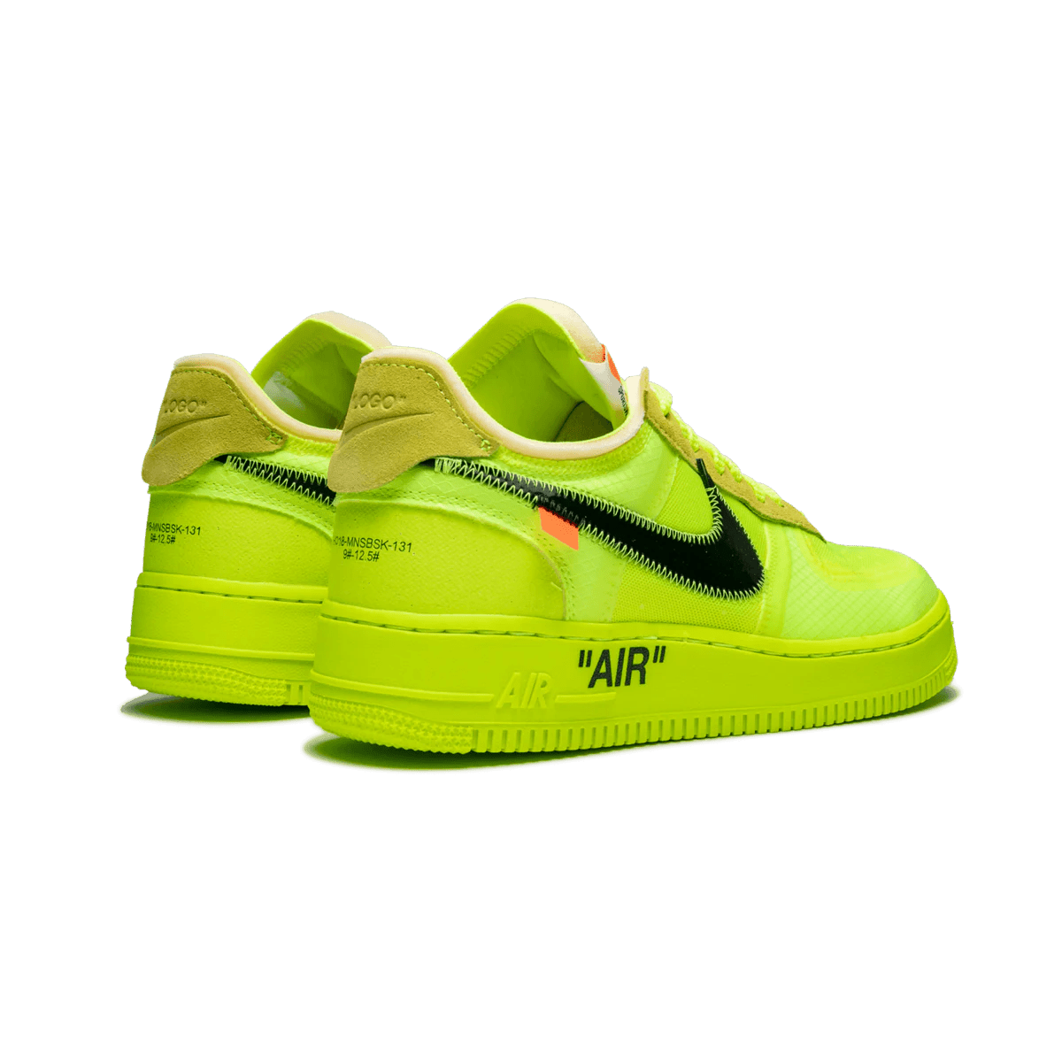 Nike Air Force 1 Low Off - White Volt - Bucharest Kicks