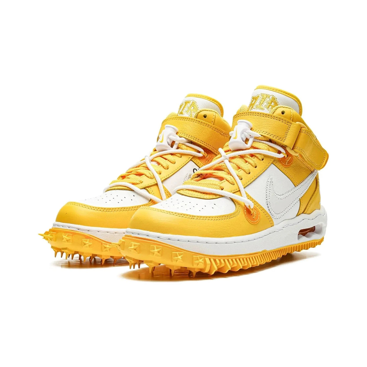 Nike Air Force 1 Mid Off - White Varsity Maize - Bucharest Kicks