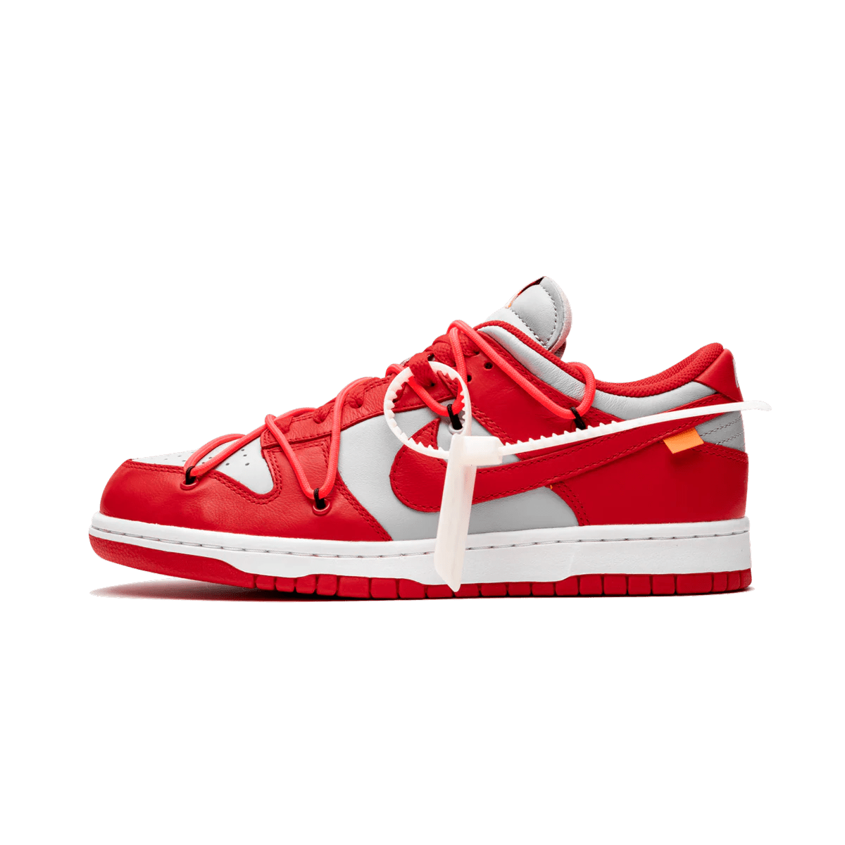 Nike Dunk Low Off - White University Red - Bucharest Kicks