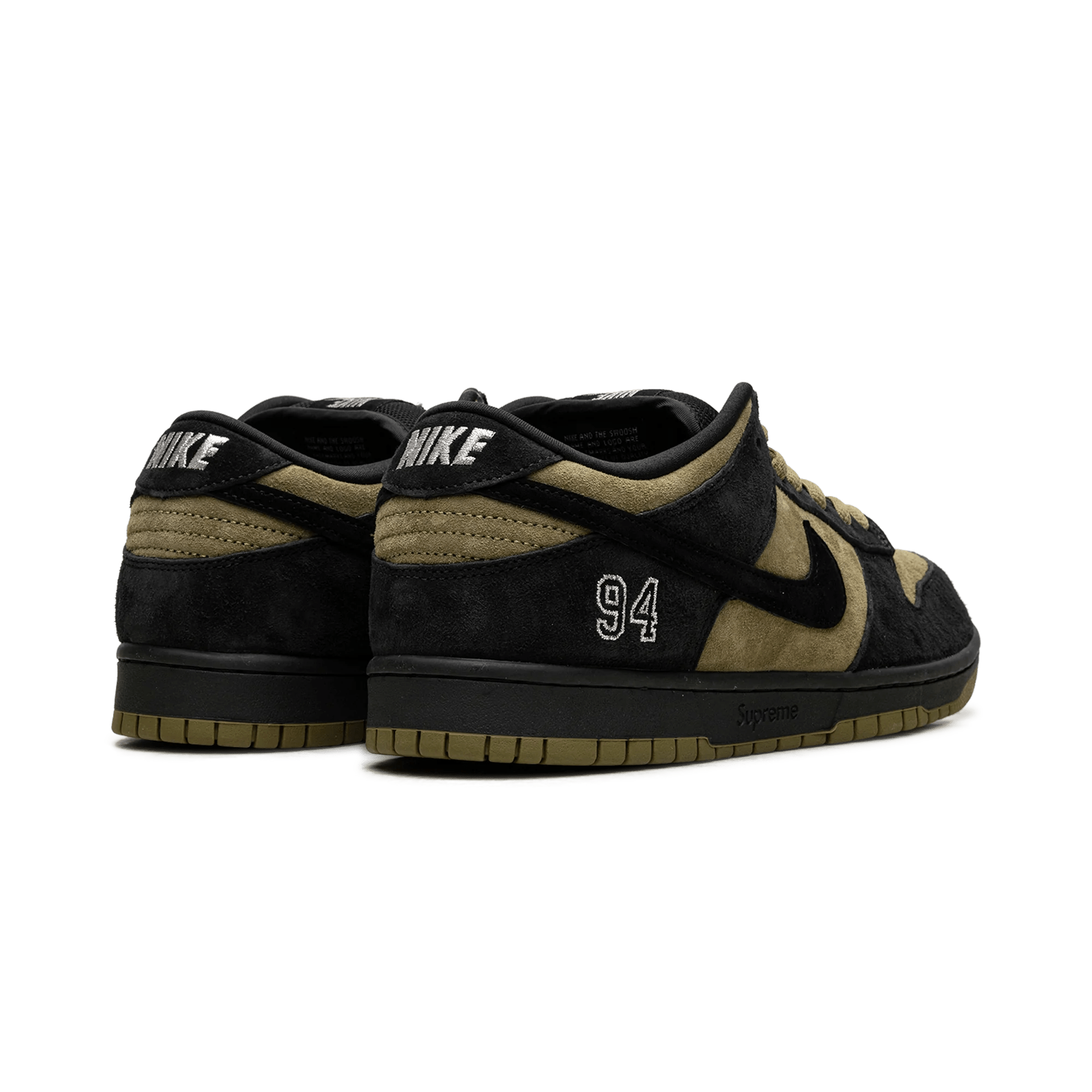 Nike SB Dunk Low Supreme 94 Camper Green - Bucharest Kicks