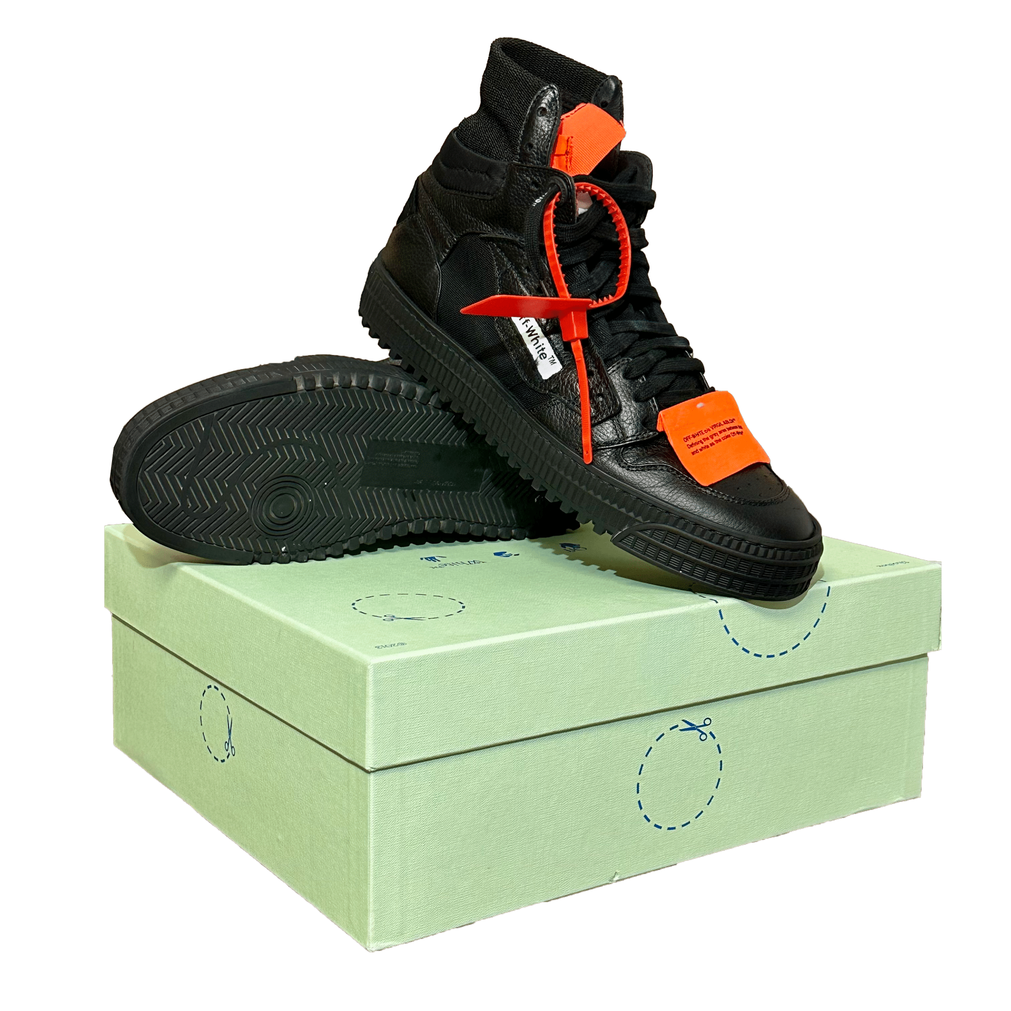 Off - White Court 3.0 Black - 39 - Bucharest Kicks