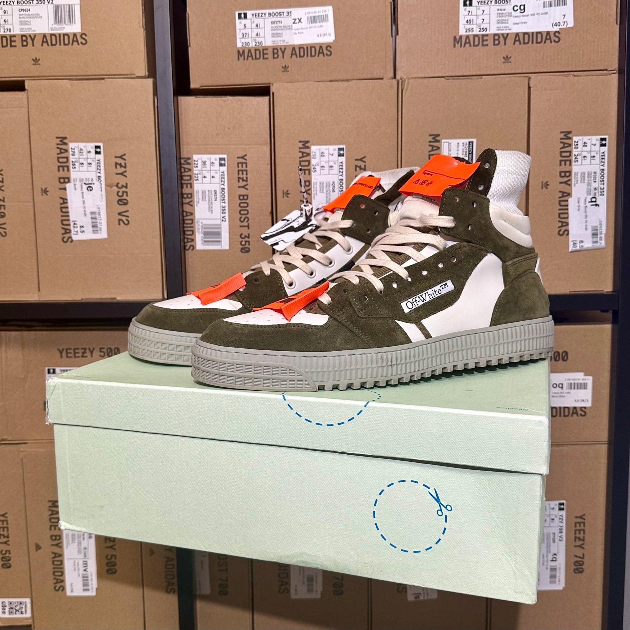 Off - White Court 3.0 Kaki - 45 - Bucharest Kicks