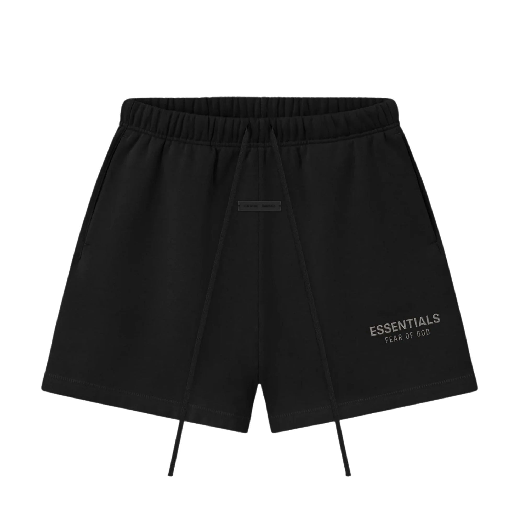 Pantaloni Scurti Essentials Fear Of God Jet Black - Bucharest Kicks