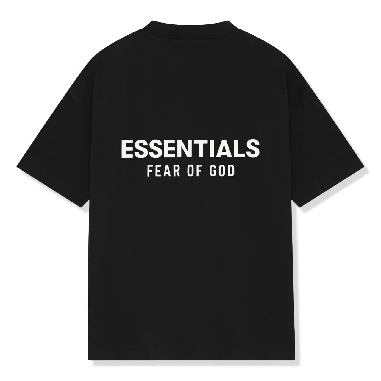 Tricou Essentials Fear of God Black White - Bucharest Kicks