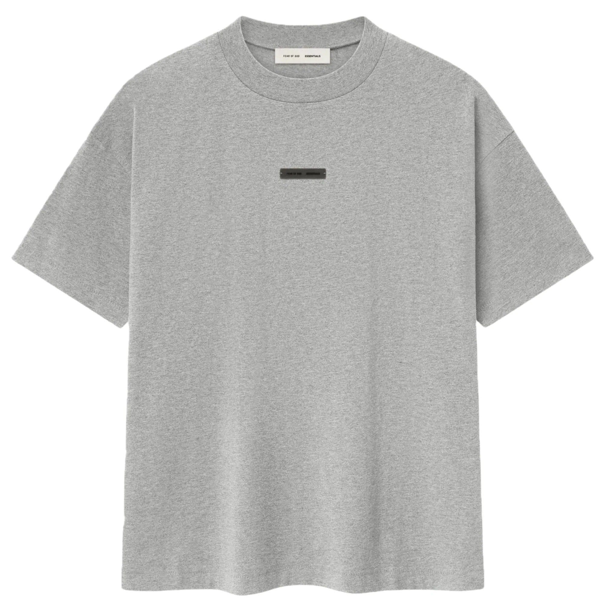 Tricou Essentials Fear of God Concrete Heather - Bucharest Kicks