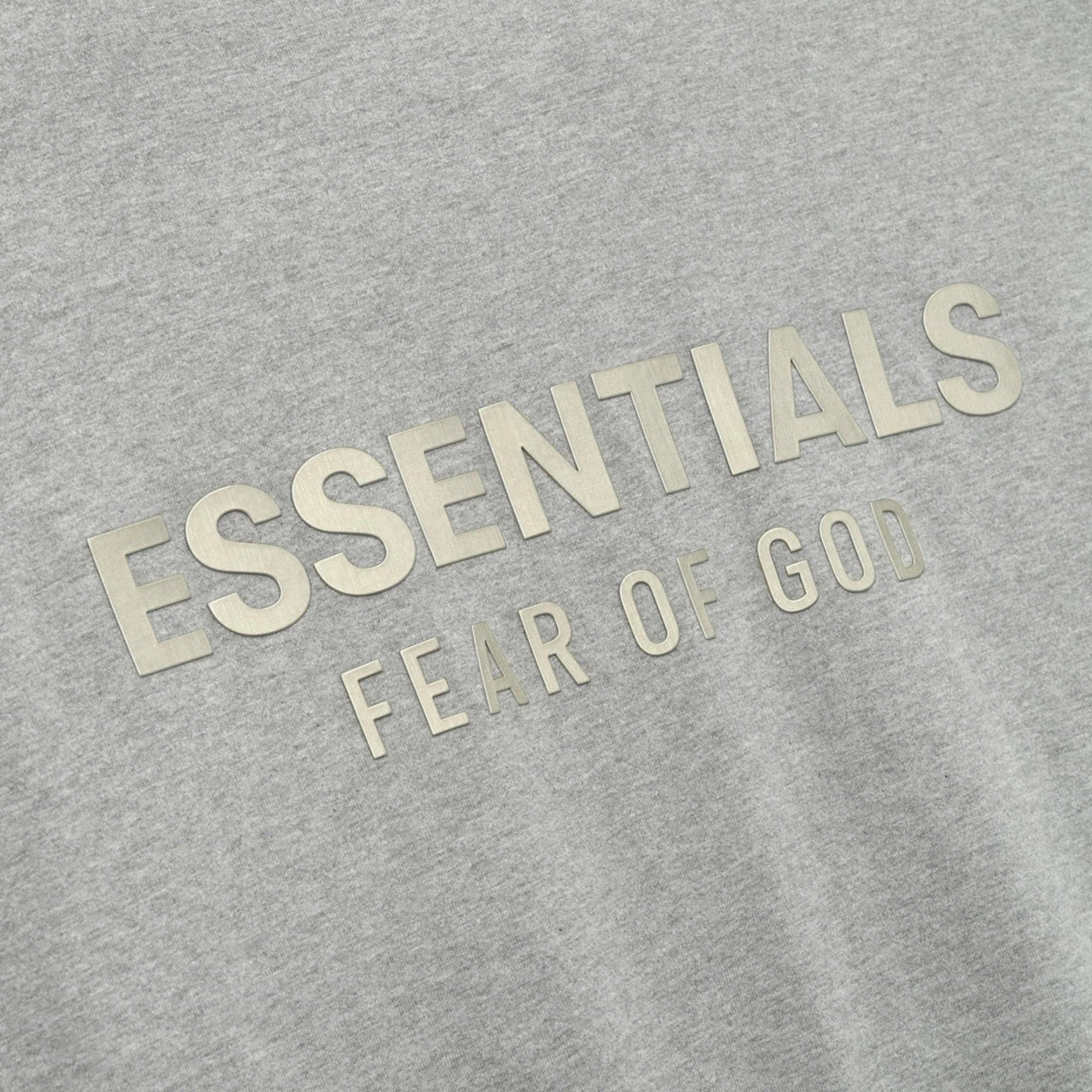 Tricou Essentials Fear of God Concrete Heather - Bucharest Kicks