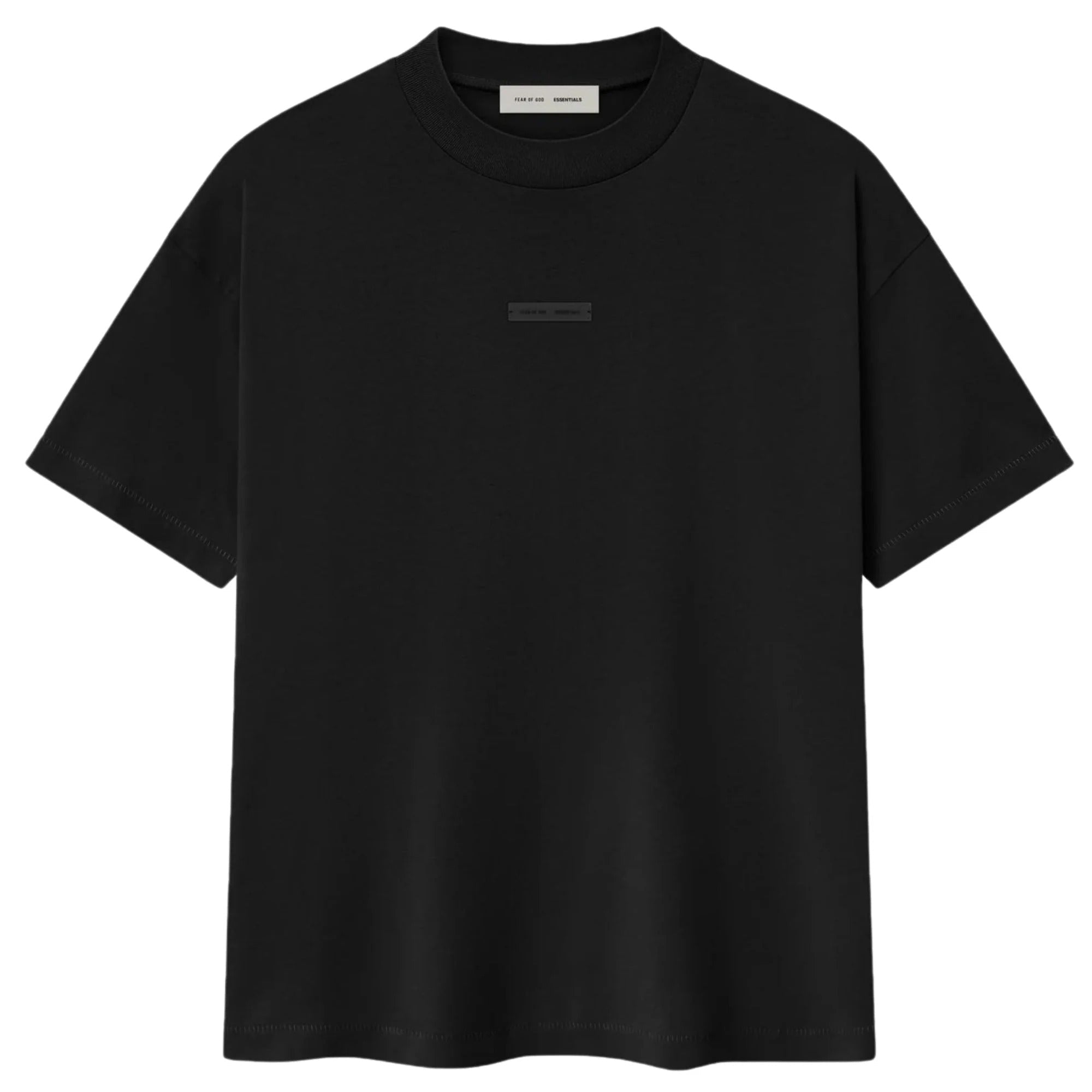 Tricou Essentials Fear of God Jet Black - Bucharest Kicks