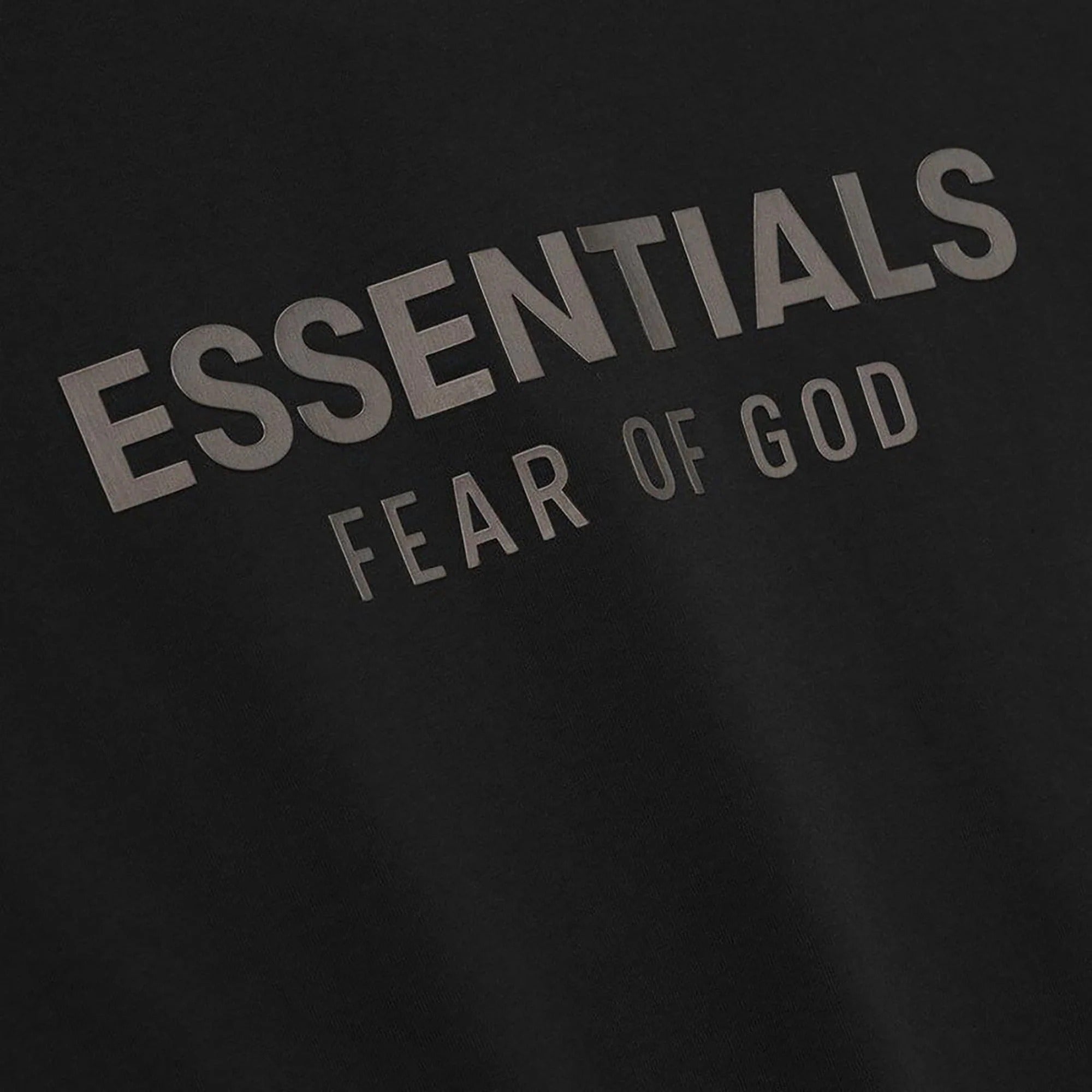 Tricou Essentials Fear of God Jet Black - Bucharest Kicks