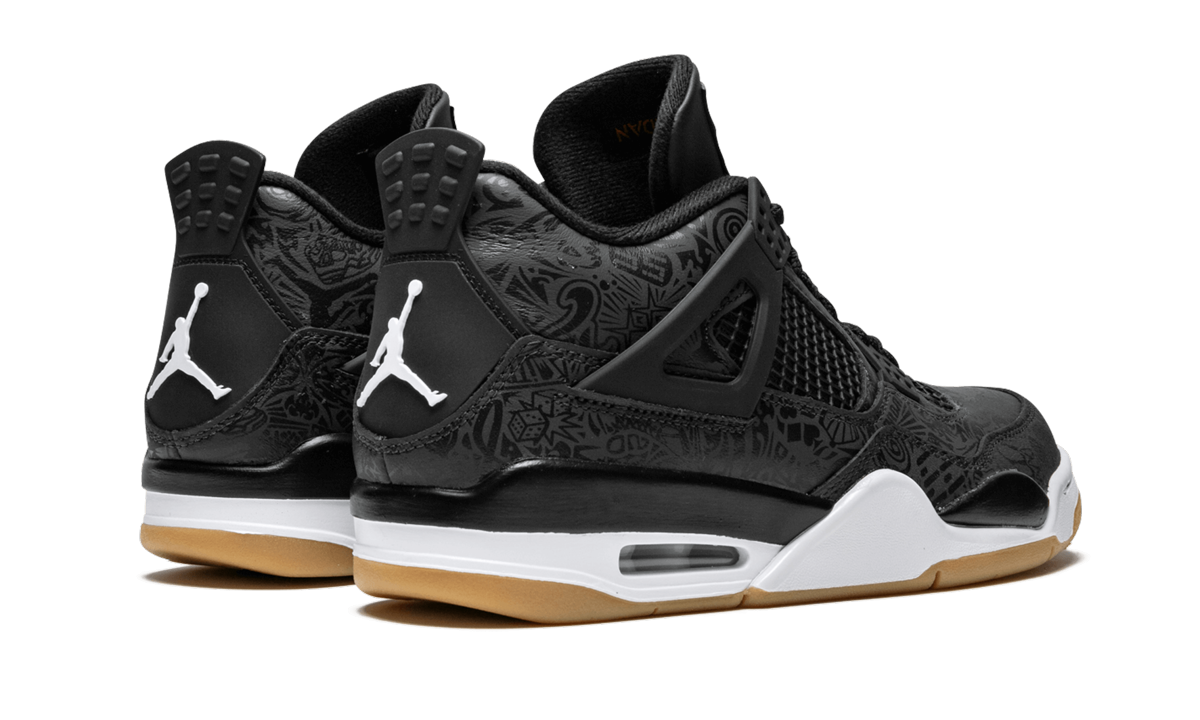 Air Jordan 4 Retro Laser Black Gum - Bucharest Kicks
